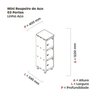 Armário Mini Roupeiro 3 Portas Aço MGRP 501/3 - 3