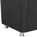 Ver imagem 6 de Poltrona Decorativa Bia Suede Preto MPassos