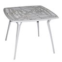 Ver imagem 3 de Conjunto com Mesa Quadrada e 4 Cadeiras Modelo Space Branco