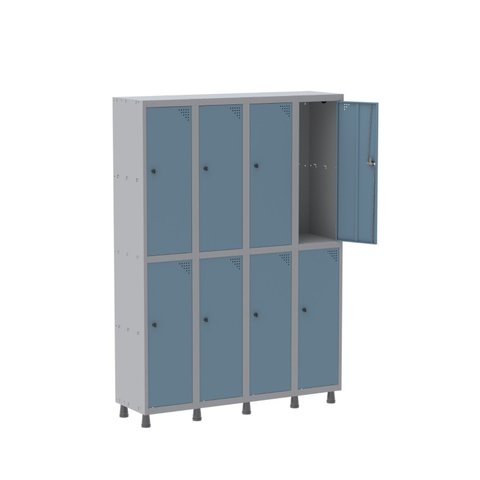 Armário Locker Guarda-Volume 8 Portas Aço Grp 504/8