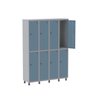 Armário Locker Guarda-Volume 8 Portas Aço Grp 504/8 - 2