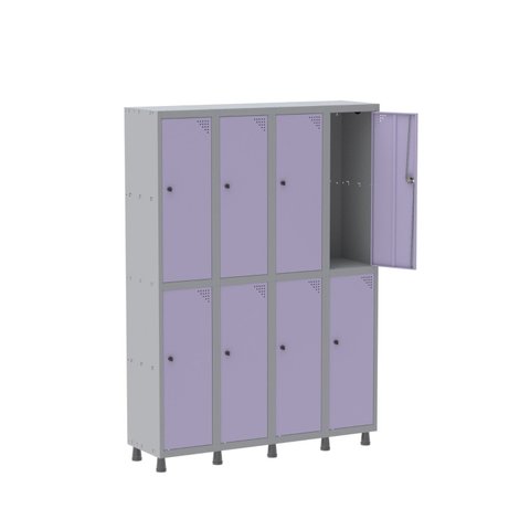 Armário Locker Guarda-Volume 8 Portas Aço Grp 504/8