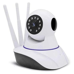 Câmera Segurança 3 Antenas Robo Baba Pet Ip Onvif Wifi