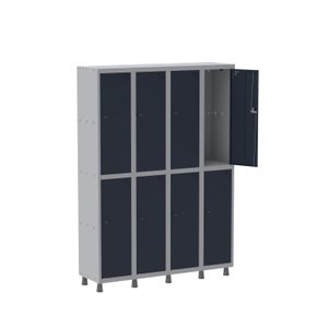 Armário Locker Guarda-Volume 8 Portas Aço Grp 504/8
