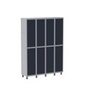 Ver imagem 3 de Armário Locker Guarda-Volume 8 Portas Aço Grp 504/8