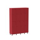 Ver imagem 3 de Armário Locker Guarda-Volume 8 Portas Aço Grp 504/8