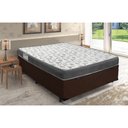 Ver imagem 5 de Cama Box com Baú Casal + Colchão de Espuma D33 Ortobom Iso 100 65x138x188:marrom