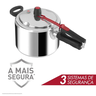 Panela de Pressão 4.5 Litros Original Polida Clock Inmetro - 5