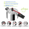 Panela de Pressão 4.5 Litros Original Polida Clock Inmetro - 3