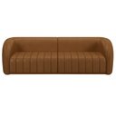 Ver imagem 6 de Sofá Decorativo 3 Lugares 252cm e Poltrona Meris M22 Sintético Caramelo - Mpozenato