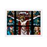 Quadro 24x33cm cristão jesus cristo crucificado brc7340 - 1