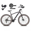 Ver imagem 1 de Bicicleta Aro 29 Ksw Xlt Deore e Altus 27v Freio Hidráulico Garfo Trava Pneu Faixa Bege - Grafite