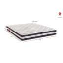 Ver imagem 2 de Colchão Casal Espuma D33 Max Saúde Premium 138x188x24 Reconflex