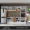 Ver imagem 6 de Armário de Cozinha Completa 330cm Branco/Rustic Stella Madesa 04