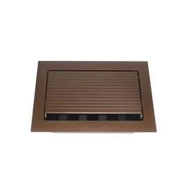 Caixa de Tomada Embutir Mesa - Marrom - Vazia - 1