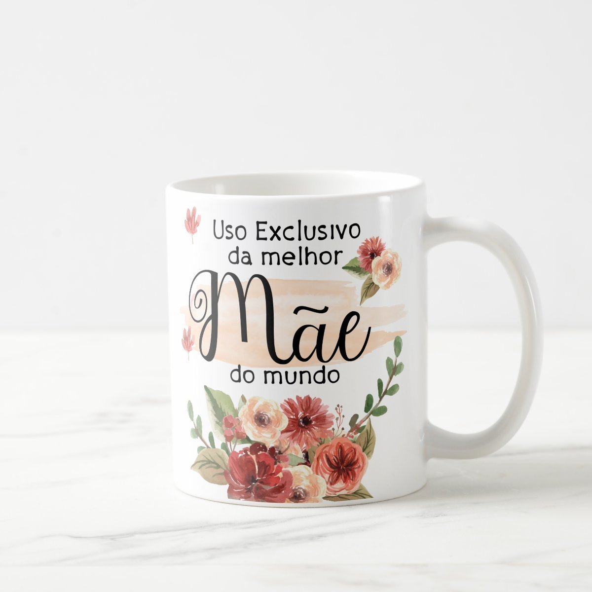 Caneca Presente Personalizado Uso Exclusivo da Melhor Mãe - 4