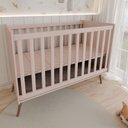 Ver imagem 5 de Berço Mini Cama Delicadeza Rosa - Panorama Móveis