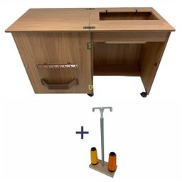 Móvel Gabinete Mesa Maquina Costura Singer Facilita 2818c - 1