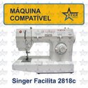 Ver imagem 2 de Móvel Gabinete Mesa Maquina Costura Singer Facilita 2818c