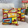 Kit 2 Capas de Almofadas Boom 45x45cm cama inbox - 4