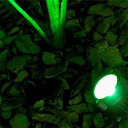 Kit 2 Luminária Refletor Espeto de Jardim 5w Cor da Luz Verde - 5