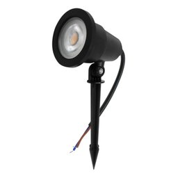 Kit 2 Luminária Refletor Espeto de Jardim 5w Cor da Luz Verde - 3
