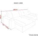 Ver imagem 3 de Sofa Retratil 4 Lugares 280Cm Isaac