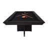 Mesa de Bilhar Sinuca e Jantar Oban Versátil com Tampo Removível 250 Cm Base T Preto G84 - Gran Belo - 8