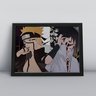 Quadros Decorativa Naruto Shippuden Sasuke Sakura:13 - 1