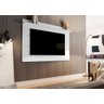Painel Suspenso Flutuante Home TV Até 65 Polegadas Prateleira Superior Vivare New 1.60:Branco - 2