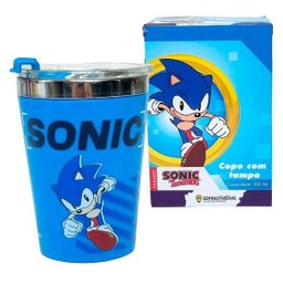 Copo Térmico Snap Sonic The Hedgehog 300ml - Zonacriativa - 4
