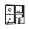 Nicho Colmeia Decorativo Para Quarto Sala De Estar Quadrado Euro 72x72 Cm C03 Preto - Lyam Decor - 1