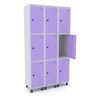 Armário Locker Guarda-Volume 9 Portas Aço Grp 503/9  - 2