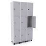 Armário Locker Guarda-Volume 9 Portas Aço Grp 503/9  - 2