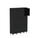 Ver imagem 2 de Armário Guarda Volume Locker Roupeiro 12 Portas Aço GRP 504/12