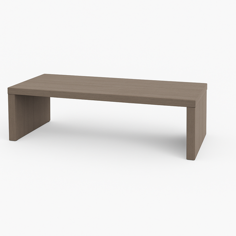 Suporte de Monitor em Mdf Gianduia 50cm Largura Estilo Neutro e Sofisticado