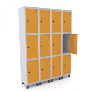 Armário Multiuso 12 Portas Aço GRP 504/12 