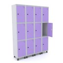Ver imagem 2 de Armário Guarda Volume Locker Roupeiro 12 Portas Aço GRP 504/12 