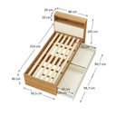 Ver imagem 3 de Cama de Solteiro 2 Gavetas e Cabeceira Nicho com LED 100% MDF Aurora Yescasa Marrom/Carvalho Hanover/Argila