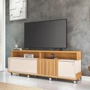 Ver imagem 6 de Rack Bancada para Sala Graci 1.8 Cinamomo Off White – Hb Móveis