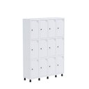 Ver imagem 3 de Armário Guarda Volume Locker Roupeiro 12 Portas Aço GRP 504/12 