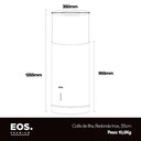 Ver imagem 3 de Coifa e Depurador de Ilha Eos 35cm Redonda Eco40ir Inox 220v