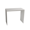 Ver imagem 2 de Mesa Escrivaninha para Escritório 90cm em Mdf Branca Moveara