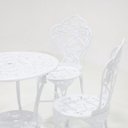 Ver imagem 4 de Conjunto de Mesa Hera Cadeiras Aluminio Fundido Cozinha Jardim Varanda