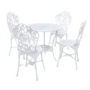 Ver imagem 1 de Conjunto de Mesa Hera Cadeiras Aluminio Fundido Cozinha Jardim Varanda