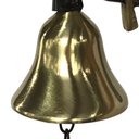 Ver imagem 6 de Sineta Artesanal Com Passarinhos Dourados Fundidos em Bronze e Estanho Libertas Rosas Artesanato Sin