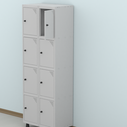 Armário Guarda Volume Locker Roupeiro 8 Portas Aço GRP 502/8  - 19