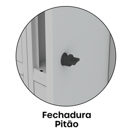 Armário Guarda Volume Locker Roupeiro 8 Portas Aço GRP 502/8  - 9