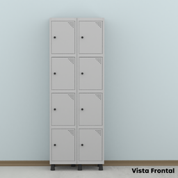 Armário Guarda Volume Locker Roupeiro 8 Portas Aço GRP 502/8  - 15