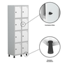 Armário Guarda Volume Locker Roupeiro 8 Portas Aço GRP 502/8  - 7